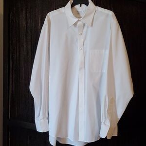 Van Heusen White Men's Dress Shirt - Classic Button-Up